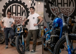 Honda Hachimaan – zmagovalni motor Nicole Manca na Hondacustoms.com 2025.