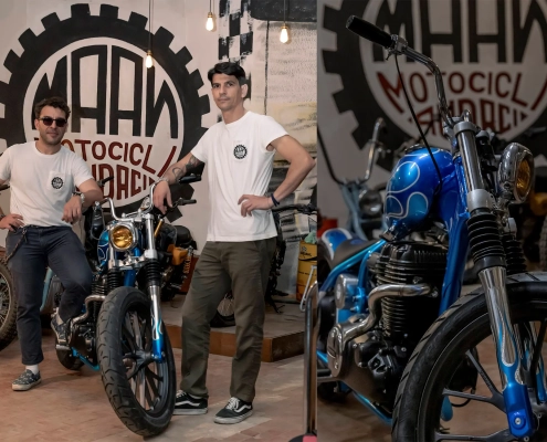 Honda Hachimaan – zmagovalni motor Nicole Manca na Hondacustoms.com 2025.