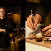 Jaeger-LeCoultre x Mathieu Davoin – Umetnost časa in čokolade Mathieu Davoin ustvarja čokoladno umetnost, navdihnjeno z urarstvom Jaeger-LeCoultre – popolna harmonija časa in okusov.
