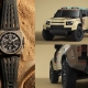 Ura Bell & Ross BR-X3 Black Titanium in vozilo Defender Rally Dakar v ekstremnih razmerah.