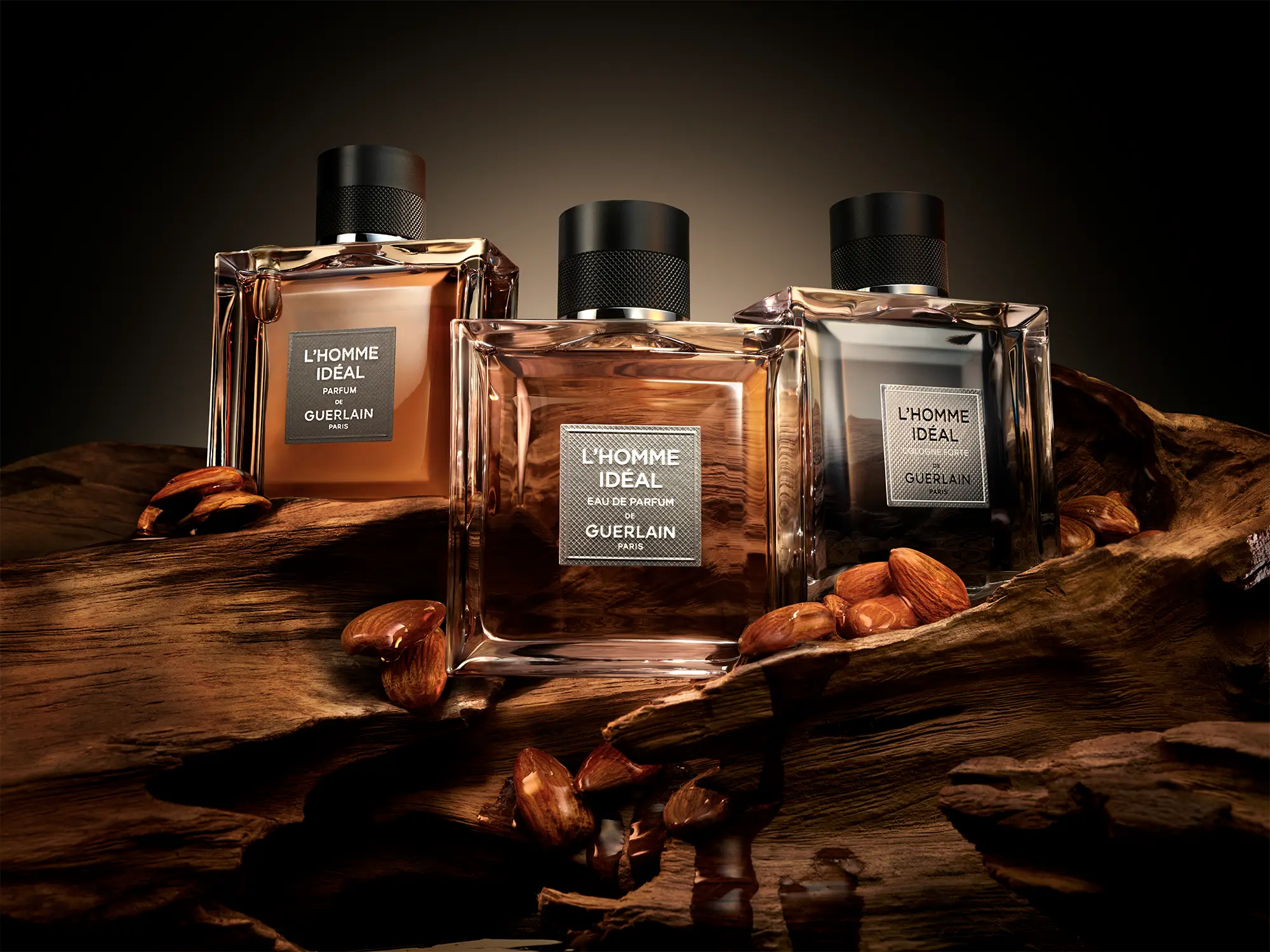 Guerlain L’Homme Idéal Cologne Forte – omejena mandljeva dišava Guerlain L’Homme Idéal Cologne Forte Limited Edition z mandljevo noto.