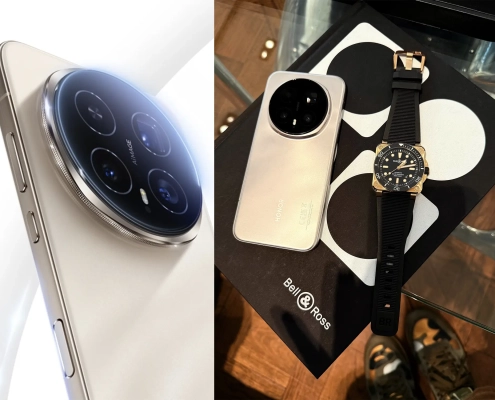 Pametni telefon HONOR Magic8 z naprednim kamernim modulom ob luksuzni uri Bell & Ross kot simbol sodobnega življenjskega sloga