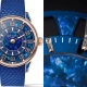 Louis Vuitton Tambour Spin Time z modrim avstralskim opalom in detajlom bagetno brušenega diamanta